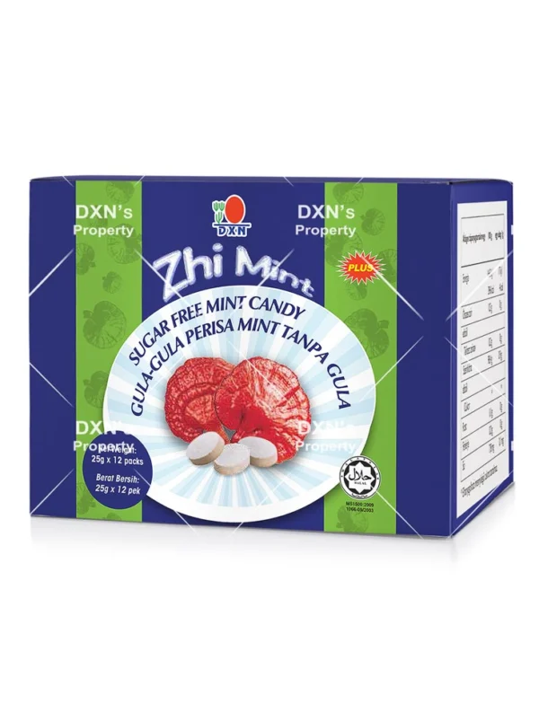 Zhi Mint Plus DXN – Καραμέλες Μέντας με Γανόδερμα